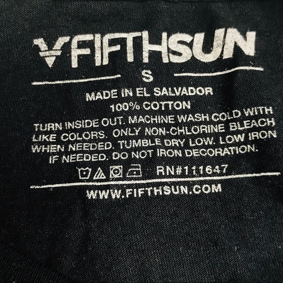 Fifth Sun NASA Snowman Christmas T-Shirt, Black - Picture 6 of 7